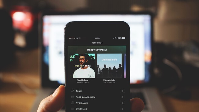 Spotify En Movil