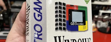 Este desarrollador ha recreado Windows 3.1 fielmente en una Game Boy: una manera inusual de usar el Paint o el Buscaminas