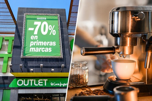 El Corte Inglés saca en su outlet una liquidación de electrodomésticos con hasta un 70% de descuento: freidoras, cafeteras y más  