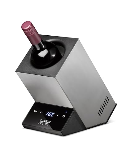 CASO WineCase One Inox - Enfriador de vino para una botella