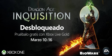 Si eres Gold puedes jugar al Dragon Age: Inquisition de Xbox One de forma gratuita por tiempo limitado