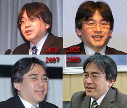 Él éxito de Nintendo envejece prematuramente a Iwata