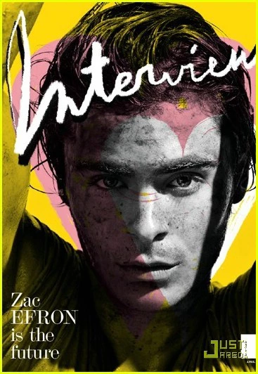 Foto de Zac Efron en la revista Interview de Abril 2009 (1/5)