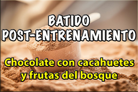 Batido post entrenamiento delicioso y rápido