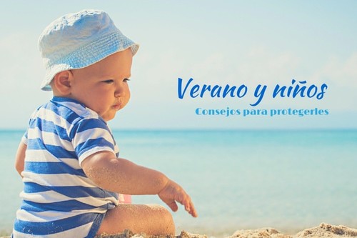 En plena ola de calor, precauciones tomar en bebés y niños