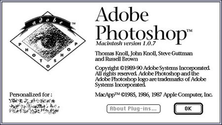 Photoshop cumple 20 años