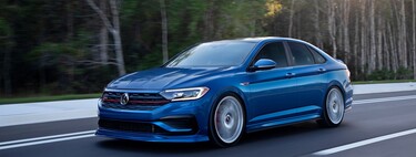 El Volkswagen Jetta GLI Blue Lagoon Concept es un homenaje a la historia del GLI, aunque sólo para exhibición