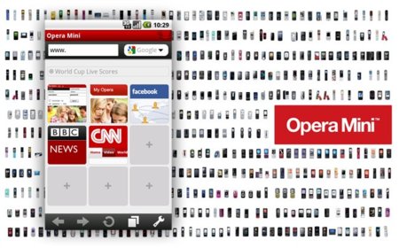 Opera Mini 5.1 disponible para Android