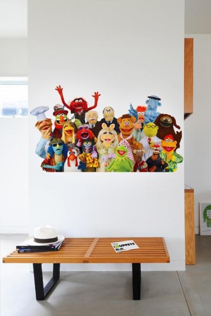 Vinilos de Los Muppets para la habitación infantil