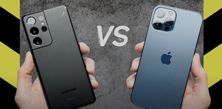 El iPhone 12 Pro Max gana al Samsung Galaxy S21 en un test de caídas