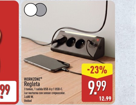 Regleta Aldi