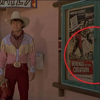 Você pegou essa referência em De Volta para o Futuro 3? É uma homenagem a um grande ator do faroeste 