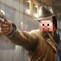 Están fusionando juegos con ayuda de la IA: los resultados son inquietantes, como Steve de Minecraft dentro del mundo de Red Dead Redemption 