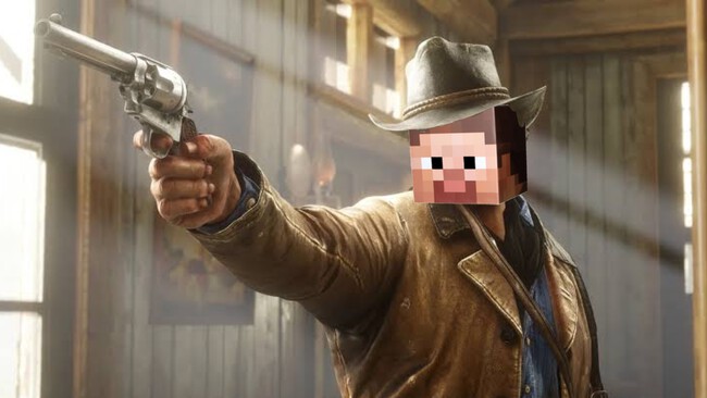 Fusionar Red Dead Minecraft Mod Ia