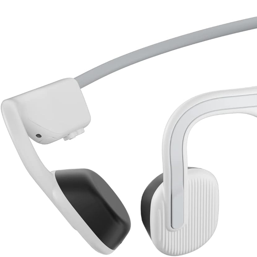 SHOKZ OpenMove, Auriculares Conducción Ósea, Deportivos Inalámbricos con Bluetooth 5.1, Carga USB-C, Micrófono Incorporado, Diseño Open-Ear

