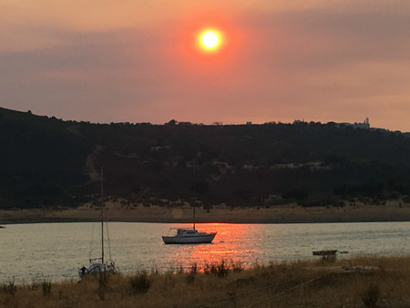 Atardecer Amieira