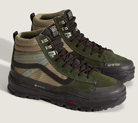 De Las Calles A Los Alpes Las Nuevas Vans Sk8 Hi Gore Tex Se Convierten En El Aliado Perfecto Para Quienes Buscan Un Look Deportivo Con Aire Montanes