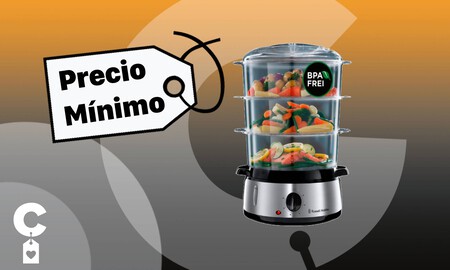 Cocina saludable estas navidades con la vaporera Russell Hobbs con más de un 50% de descuento en Amazon