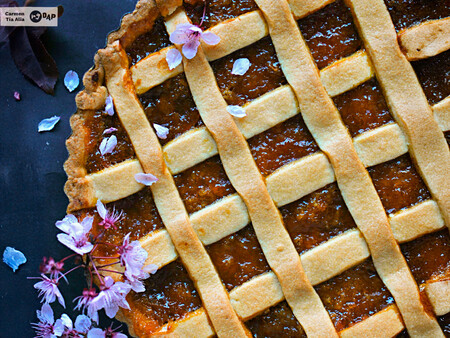 Costrata de mermelada, receta tradicional de la deliciosa tarta italiana