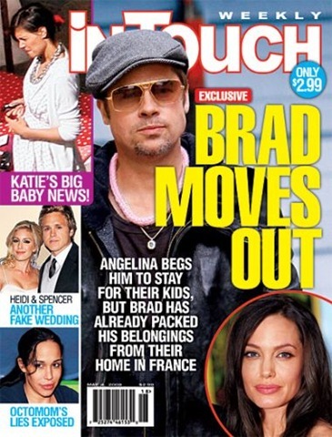 Brad Pitt se ha vuelto a ir de casa y esta vez, en serio