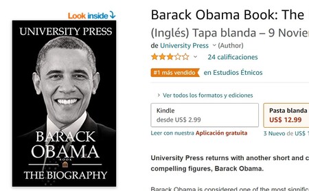 El autor de esta exitosa biografía de Obama en Amazon es una IA: el mundo de los Kindle escritos por no-humanos  