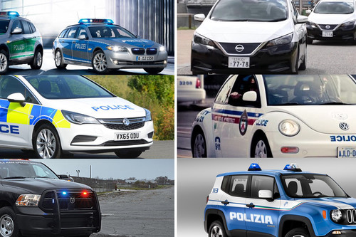 ¿Qué coches de patrulla utilizan en diferentes países del mundo?