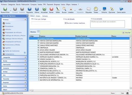 Ofipro, completo sistema de gestión empresarial online