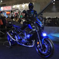 El prototipo Yamaha MT-09 Cyber Rally saca el lado más extremo de la naked japonesa a base de fibra de carbono y titanio 
