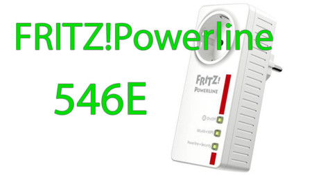 FRITZ!Powerline 546E: Enchufe inteligente, extensor WiFi y PLC