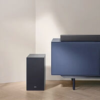 Si buscas una barra de sonido barata, esta de Samsung lo es: cuesta menos de 90 euros y viene con subwoofer