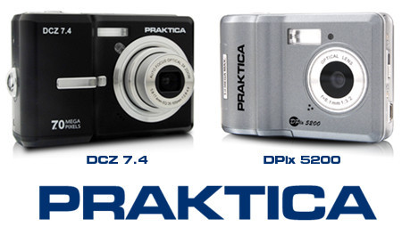 Dos nuevas compactas de Pentacon: Praktica DCZ 7.4 y DPix 5200