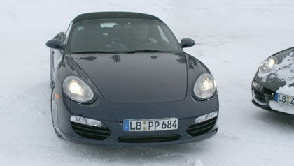 Fotos espía del restyle del Porsche Boxster