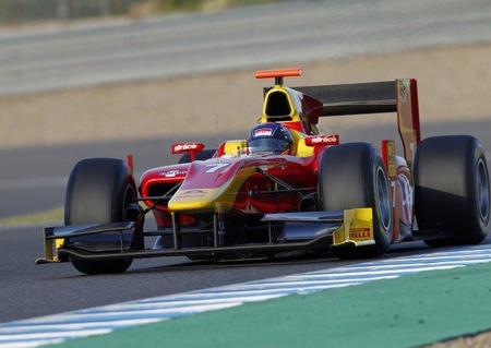 Fabio Leimer vuelve a ser el mejor en el segundo día de tests de la GP2 en Jerez