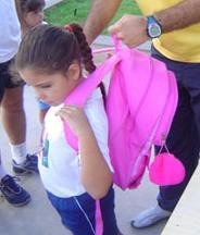 La mochila escolar y la espalda de los niños, algunos consejos