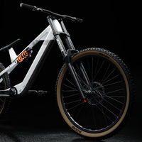 Atípica, minimalista y para descenso: las tres claves de esta revolucionaria bicicleta eléctrica con amortiguador horizontal