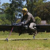 ¡Mira! La moto voladora del Ejército americano 