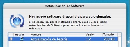 Actualización de batería 1.2 ya disponible