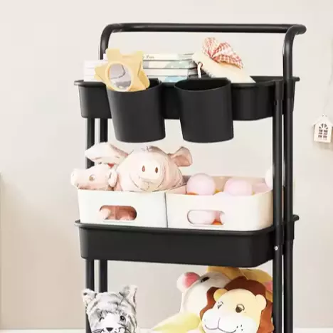 Carrito auxiliar SONGMICS 3-Tier Rolling Cart