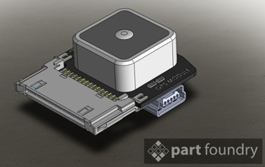 Prototipo de GPS para el iPhone