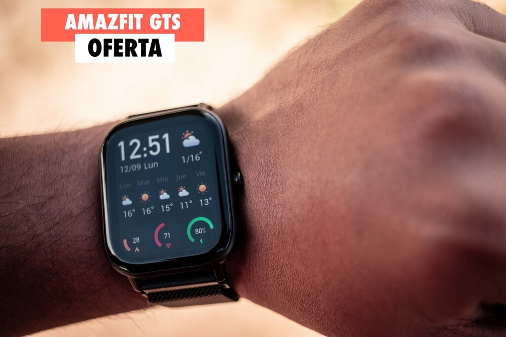 El reloj deportivo más popular de Amazfit hoy rebajadísimo en el Black  Friday de Sprinter: llévate un Amazfit GTS por 75,99 euros – Celulares,  smartphones y tablets