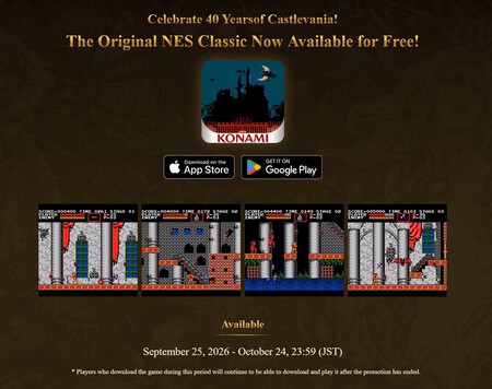 Castlevania 1986 Gratis Celulares