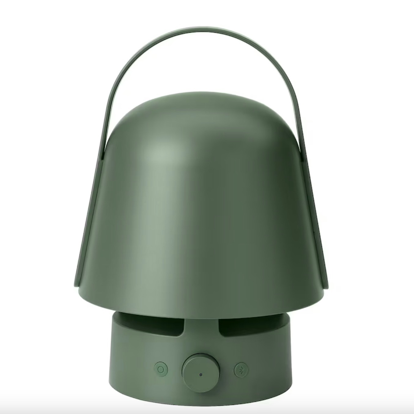 VAPPEBY
Lámpara altavoz Bluetooth, exterior/verde