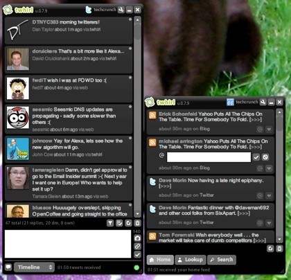 Twhirl añade soporte para FriendFeed, AlertThingy puede echarse a temblar