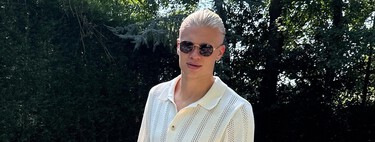Las sandalias favoritas de Erling Haaland para el verano son el par perfecto que funciona para llevar tanto a la playa con bañador como a una fiesta con traje de lino