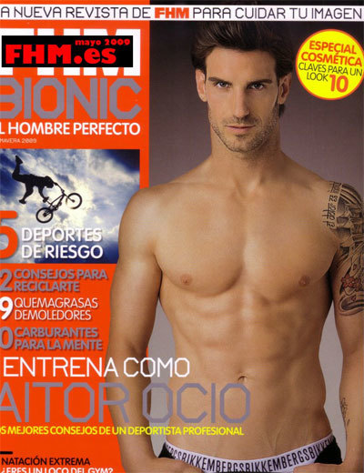 Aitor Ocio impresionante en FHM Bionic