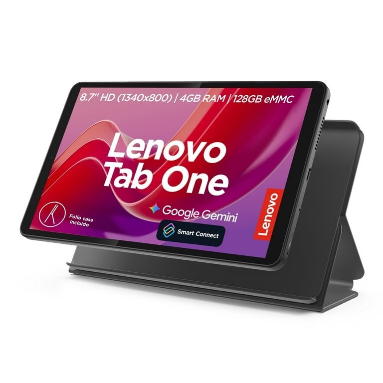 Lenovo Tab One 4 GB RAM 128 GB, funda incluida