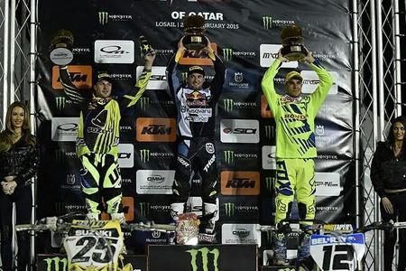 Podio Mxgp Catar 2015