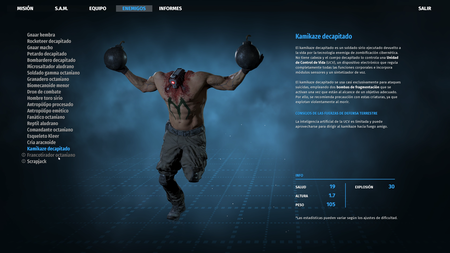 El bestiario de Serious Sam Siberian Mayhem