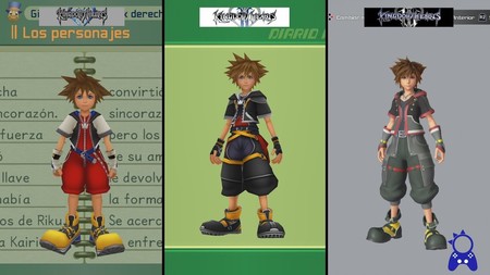 Así han evolucionado visualmente los personajes de la saga Kingdom Hearts