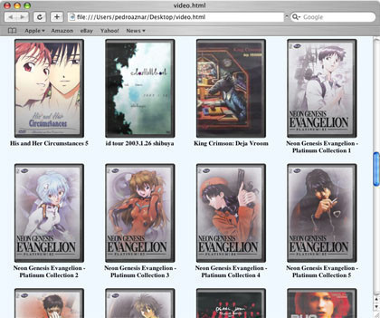 DeliciAwesome: Tus colecciones de Delicious Library en HTML